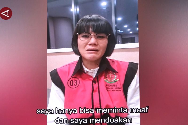 Kejagung putar video minta maaf advokat Marcella atas konten negatif