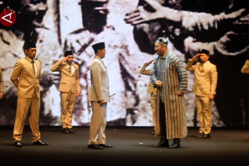 Seniman Indonesia-Uzbekistan suguhkan teater Imam Bukhari dan Soekarno