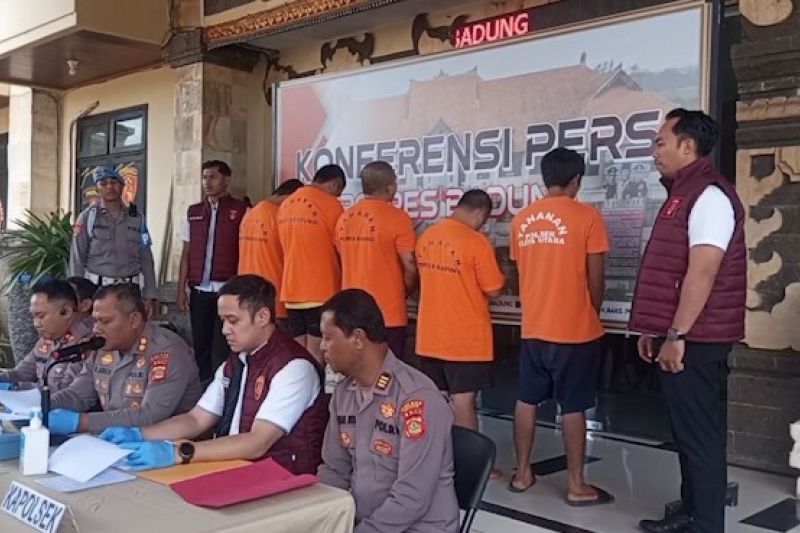 Polres Badung amankan 4 pelaku premanisme yang targetkan turis asing