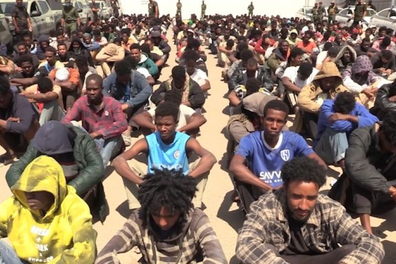 Libya tahan 484 migran ilegal yang hendak menyeberang ke Eropa