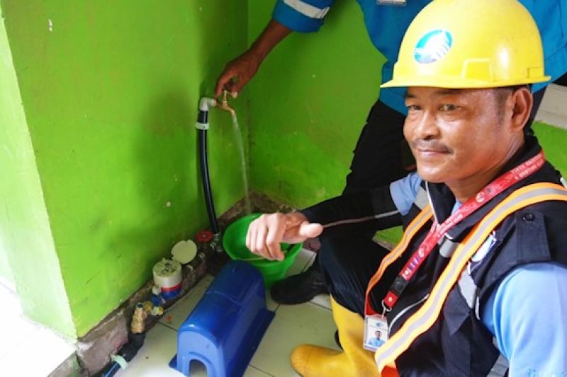 Pemkot Makassar luncurkan sambungan air bersih gratis untuk warga