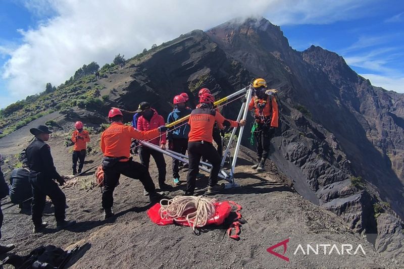 Polisi atensi kasus warga Brazil yang jatuh di Gunung Rinjani Lombok