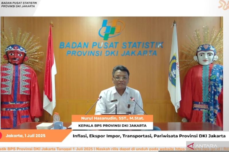 Inflasi Jakarta pada Juni 2025 lebih terkendali dibanding nasional