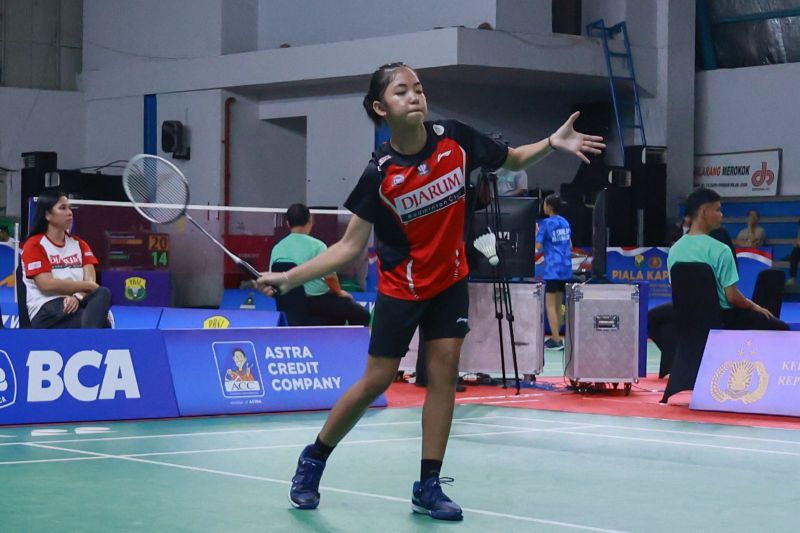 Kalia Rahmadani debut meyakinkan di kategori remaja Piala Kapolri 2025