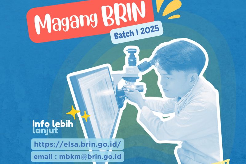 Program Magang BRIN 2025: Syarat, jadwal, & cara daftar bagi mahasiswa