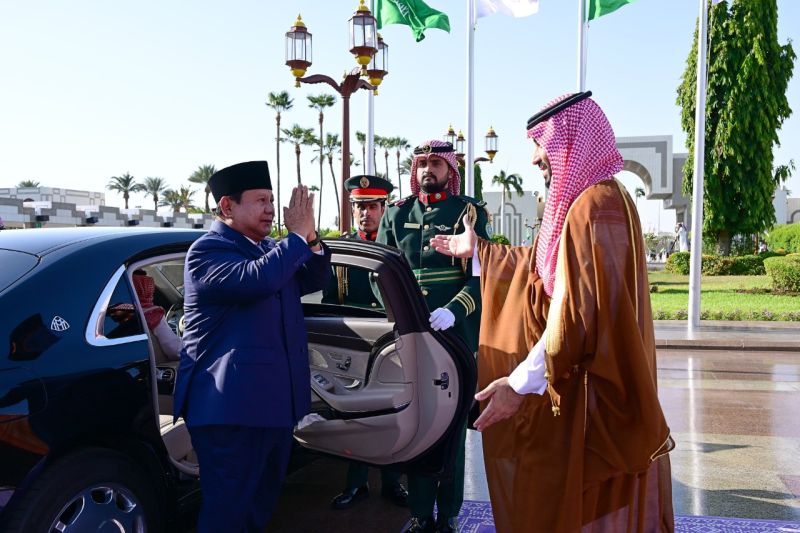 Prabowo apresiasi Arab Saudi beri pelayanan ke jamaah haji dan umrah