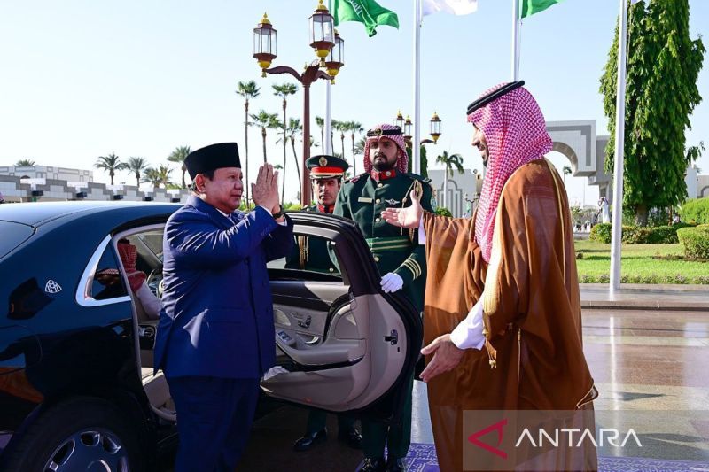 Prabowo dan Pangeran MBS teken MoM DKT Indonesia - Arab Saudi