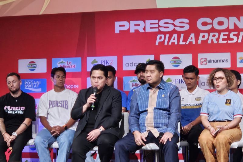 Erick Thohir yakin Piala Presiden 2025 akan berlangsung sangat menarik