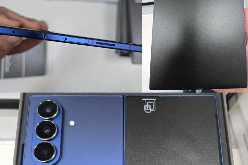 Foto ponsel lipat terbaru Samsung bocor, diduga Galaxy Z Fold 7