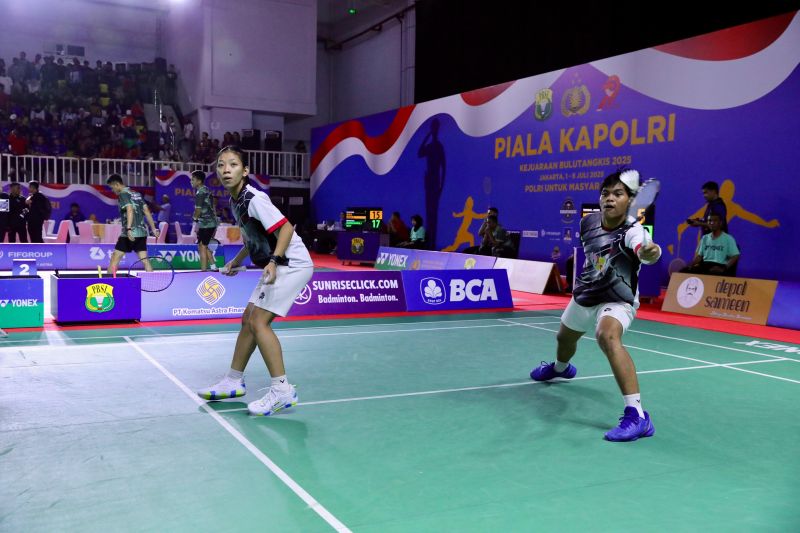 Sabqi/Fiersha sabet gelar ganda taruna campuran Piala Kapolri 2025