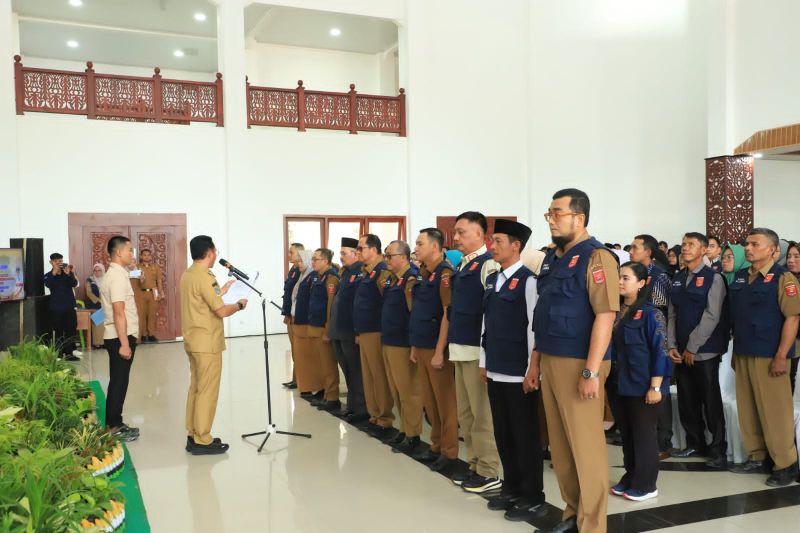 Pemkab Lampung Barat kukuhkan Satgas Perlindungan Perempuan dan Anak