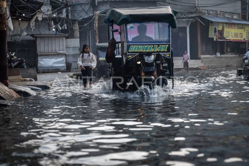 Akan terjadi banjir rob di Jakarta pada satu-dua hari ke depan