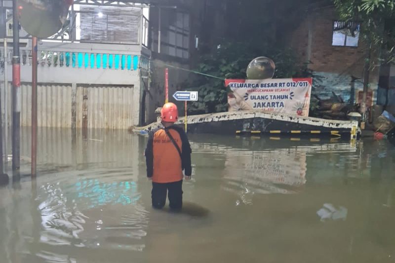Banjir Jakarta, 109 RT masih terendam