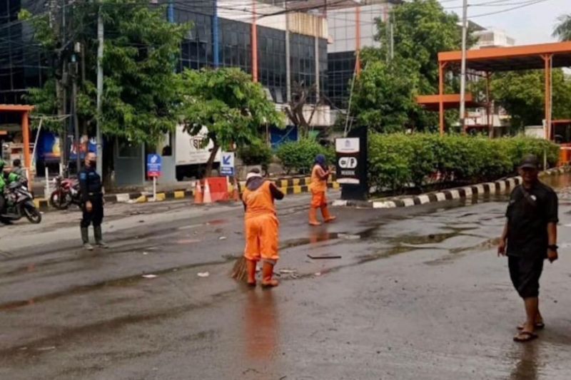 Tiga pompa diaktifkan untuk atasi banjir di Penjaringan