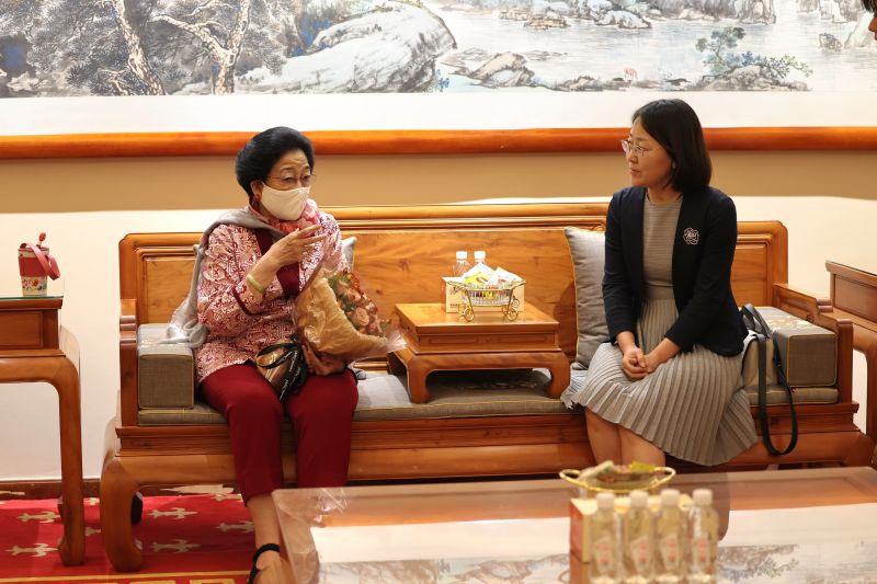 Megawati tiba di Beijing untuk hadiri forum internasional