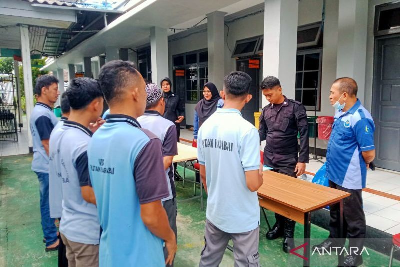 Rutan Barabai-APH gelar razia dan tes urine petugas hingga WBP