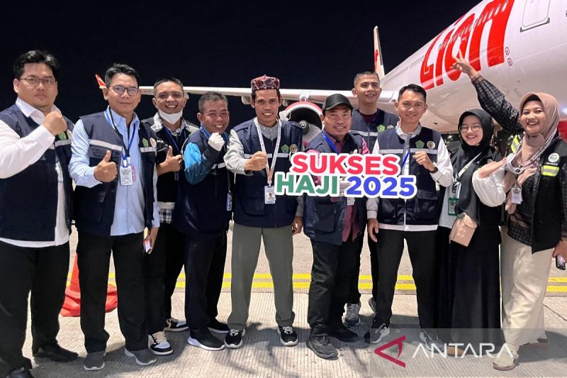 PPIH Debarkasi Banjarmasin tutup operasional kedatangan haji2025