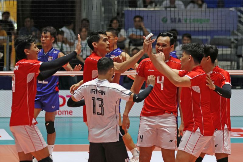 Indonesia hajar Kamboja tiga set langsung