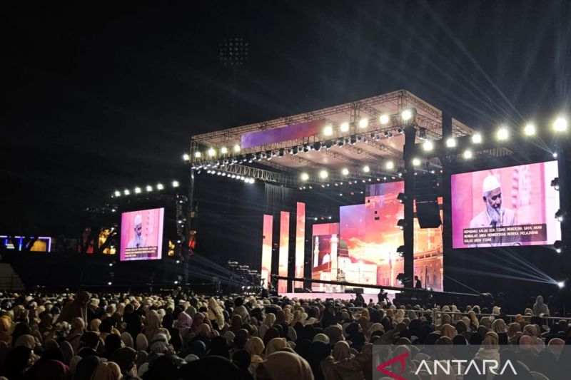 Ribuan peserta hadiri tur pendakwah internasional Zakir Naik di Malang