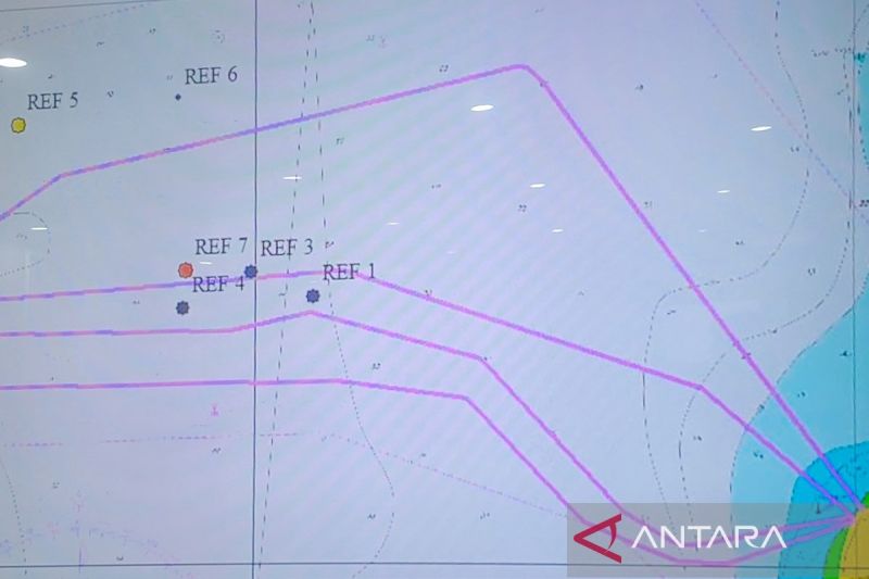 Bangkai KMP Tunu diduga terdeteksi berjarak 30 meter dengan kabel laut