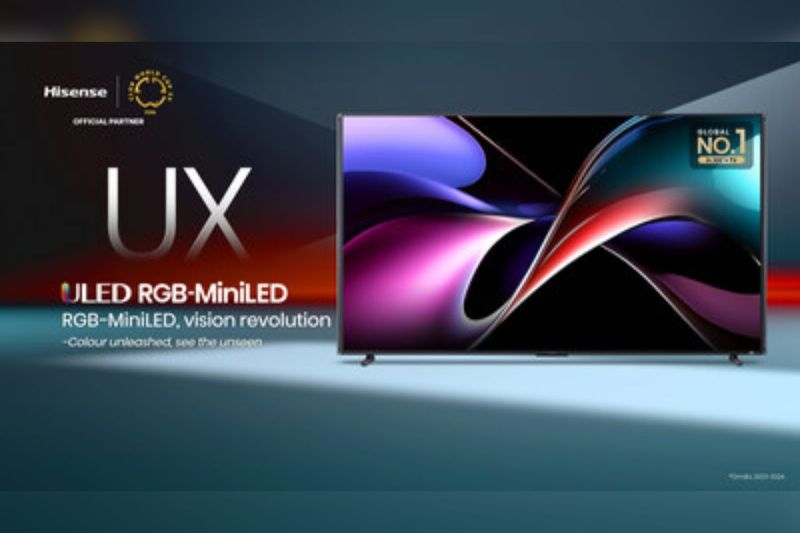 Hisense Luncurkan TV UX 116 Inci dengan RGB-MiniLED yang Menghasilkan Presisi Warna Terbaik