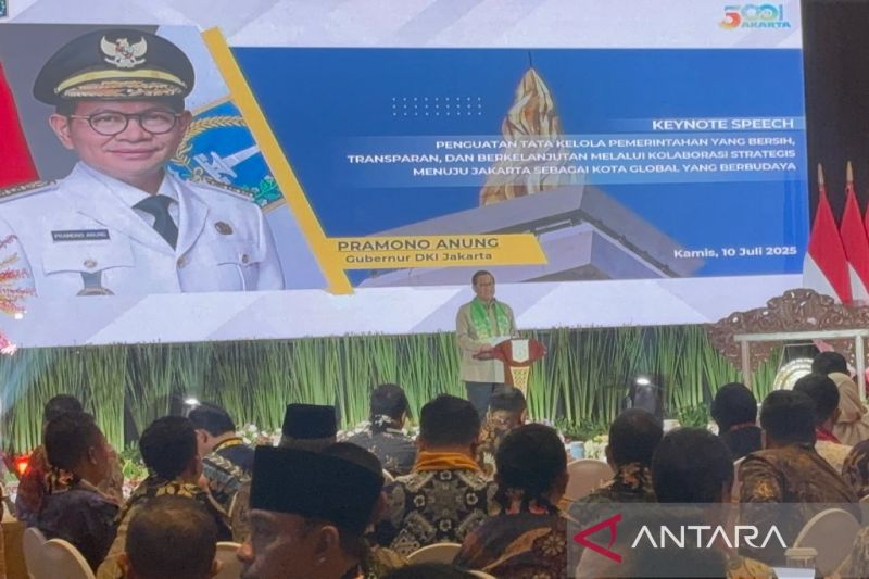 Pram soroti peran DKI sebagai kota global untuk bersih dari korupsi