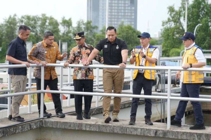 AHY: Keberadaan IPAL modern penting bagi kota besar