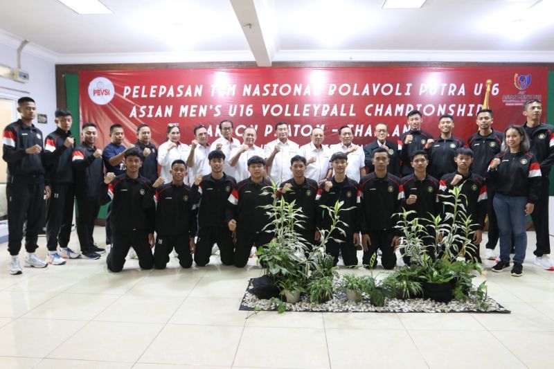 Daftar 12 pebola voli Indonesia untuk Kejuaraan Asia U-16 di Thailand