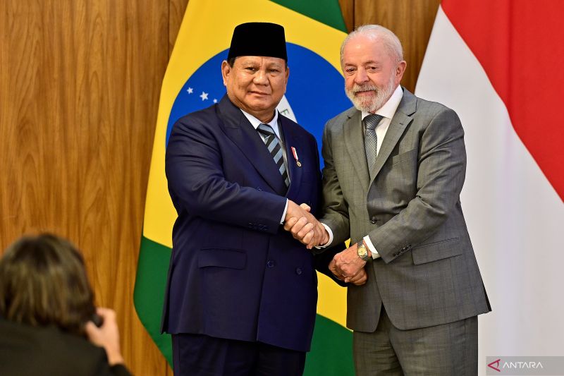 Politik kemarin, Presiden ke Brazil hingga Gibran tebar benih ikan