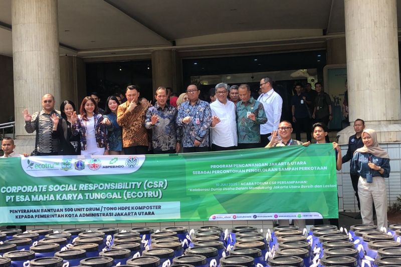 KLH sanksi 30 pasar di Jakut untuk perbaiki pengelolaan sampah