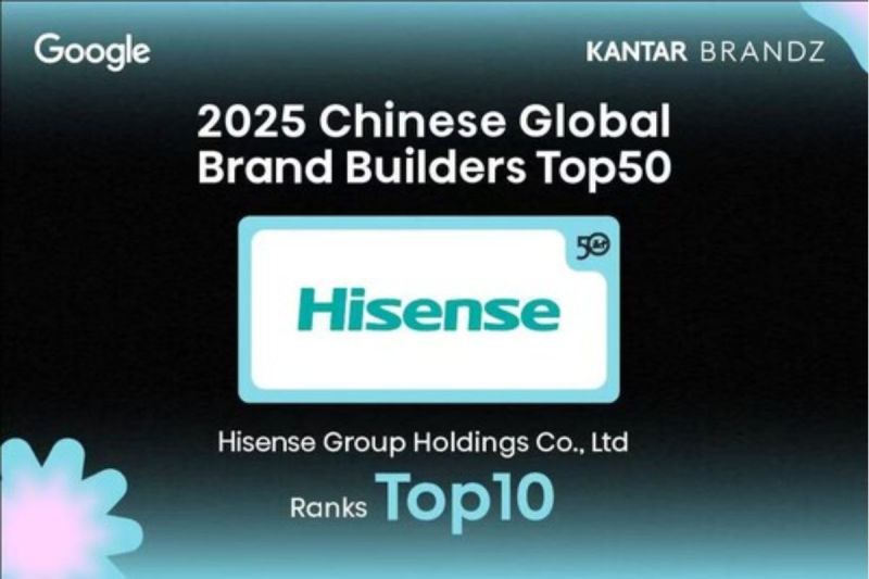 Hisense Bertahan dalam Peringkat 10 Besar Daftar 