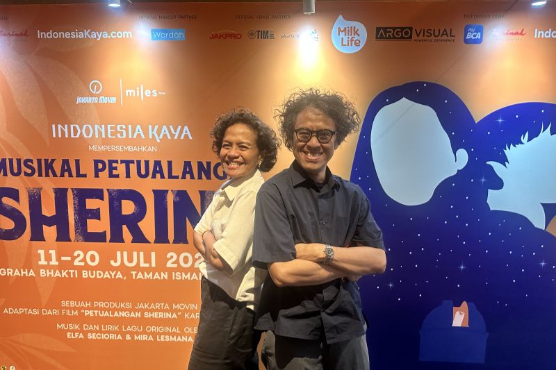 Mira Lesmana dan Riri Riza tersentuh kisah Sherina abadi lewat teater