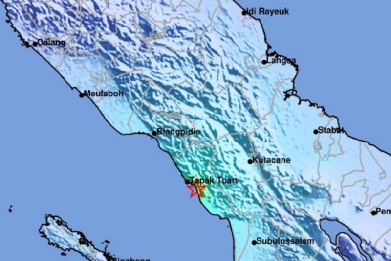 Gempa M5,1 di pantai Barat Aceh akibat adanya aktivitas sesar aktif