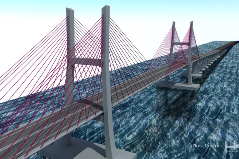hutama-karya-bangun-jembatan-penghubung-di-kalimantan-selatan