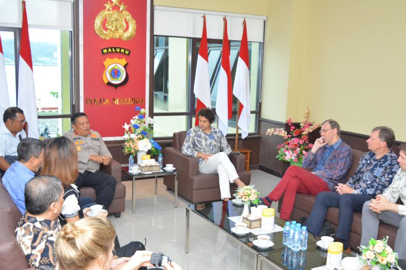 Polda Maluku jadi contoh diplomasi keamanan di mata parlemen Belanda