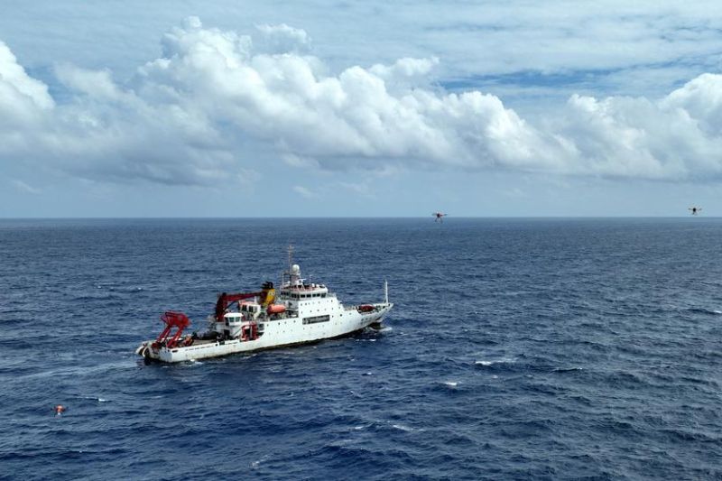 Uji coba eksplorasi ilmiah nirawak dilaksanakan di perairan utara LCS