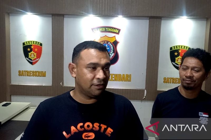 Satreskrim Polresta Kendari bekuk pembunuh IRT setelah buron sepekan