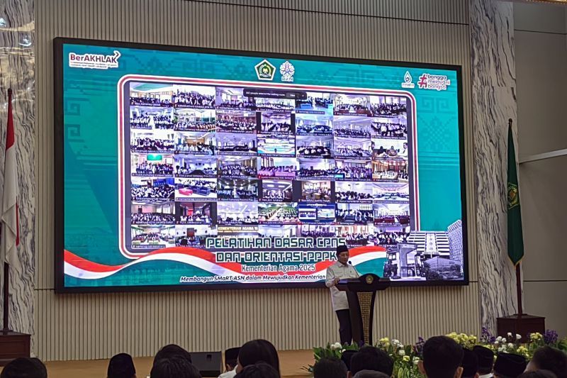 48 ribu ASN baru Kemenag ikuti latihan dasar dan orientasi