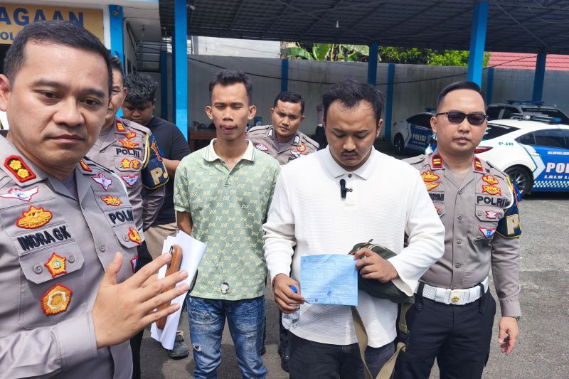 Polda Lampung tindak tegas konvoi tren "aura farming" di jalan tol 