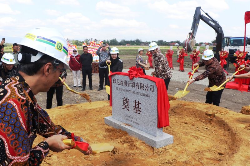Perusahaan tekstil Xinhai Knitting bangun pabrik di Jateng