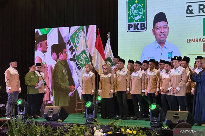 Lantik pengurus Lembaga Kaderisasi Nasional, Cak Imin: Rebut emenangan