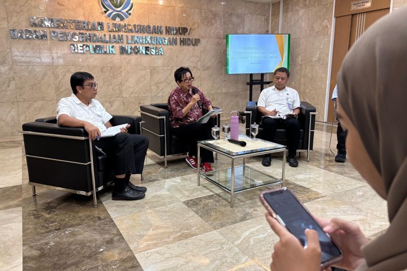 KLH sanksi 21 perusahaan karena berkontribusi sebabkan banjir Puncak