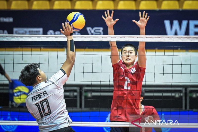 Indonesia bungkam Thailand 3-2 di Kejuaraan Voli Asia U-16 2025