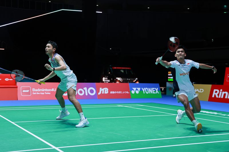 Fajar/Fikri segel tempat di babak 16 besar China Open 2025