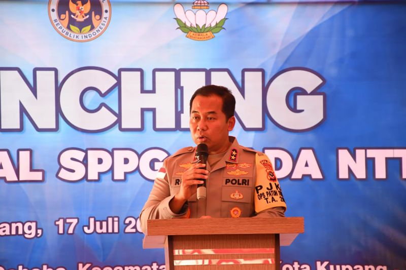Kapolda sebut SPPG Polda NTT layani 3.260 siswa di Kota Kupang