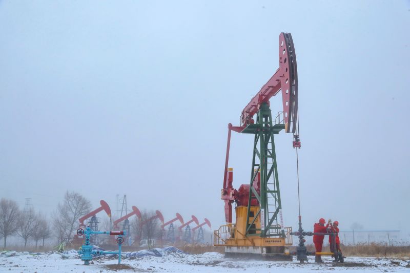 Produksi minyak dan gas di Ladang Minyak Daqing naik pada H1 2025