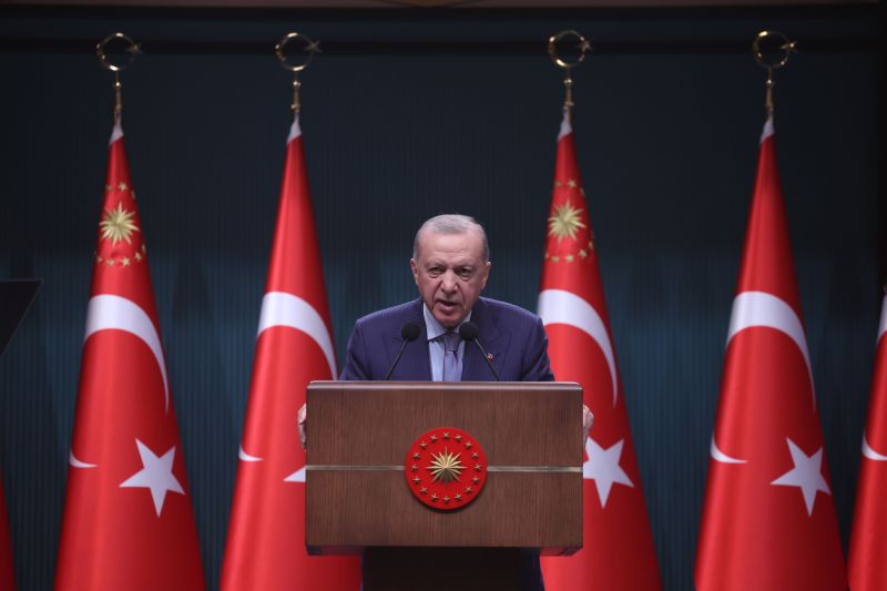 Erdogan sebut Turkiye tak akan biarkan perpecahan di Suriah
