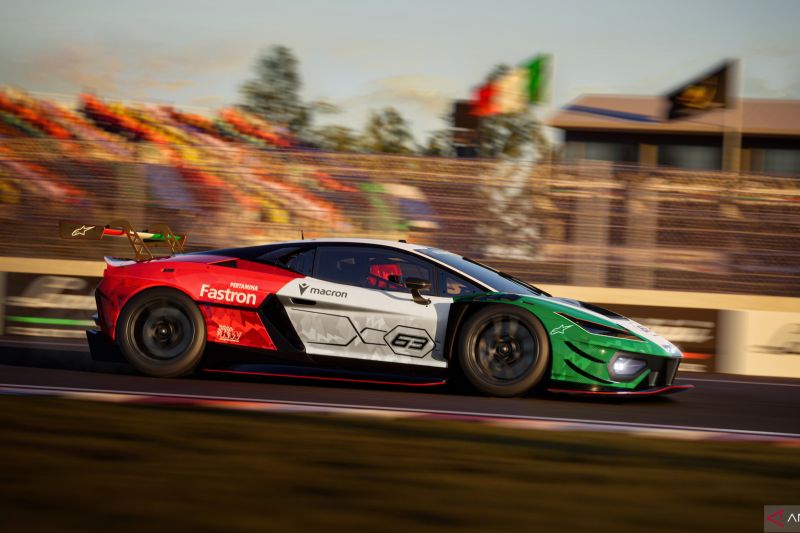 Pelumas Indonesia kembangkan Lamborghini GT3