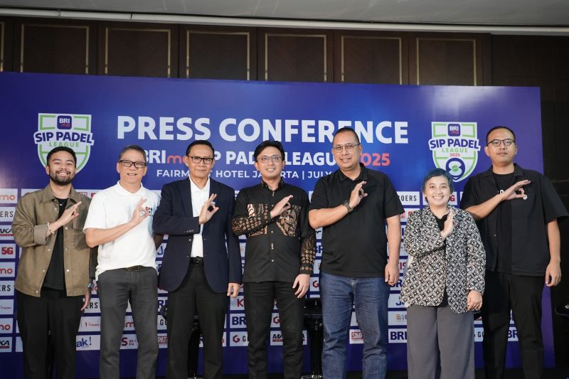 BRI hadirkan gaya hidup sehat untuk generasi urban lewat BRImo SIP Padel League 2025