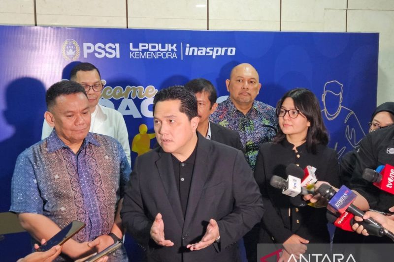 Erick sebut Juli menjadi bulan sepak bola Indonesia berkat Presiden
